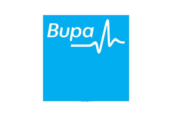 Bupa logo, a client of 15 Times Better