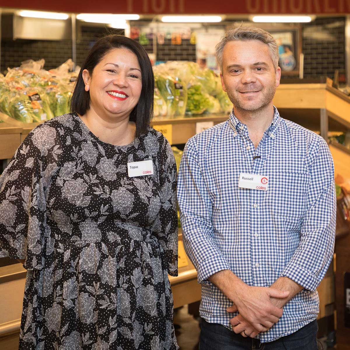15xB Founder & CEO Topaz McAuliffe and Chief Strategy Officer Russell James.
